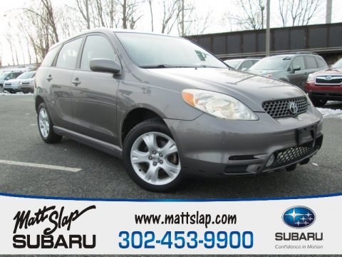 Phantom Gray Toyota Matrix XR.  Click to enlarge.