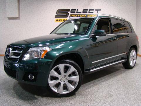 Jade Green Metallic Mercedes-Benz GLK 350 4Matic.  Click to enlarge.