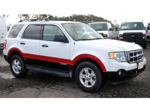 Oxford White Ford Escape XLT V6.  Click to enlarge.