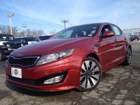 Spicy Red Kia Optima SX. Click to enlarge. Spicy Red Kia Optima SX. Click to enlarge.
