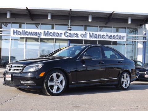Black Mercedes-Benz C 300 Sport 4Matic.  Click to enlarge.