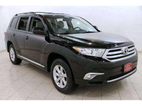 Black Toyota Highlander SE 4WD. Click to enlarge. Black Toyota Highlander SE 4WD. Click to enlarge.