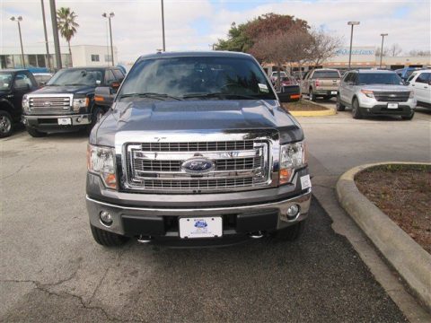 Sterling Grey Ford F150 XLT SuperCrew 4x4.  Click to enlarge.