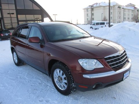 Cognac Crystal Pearl Chrysler Pacifica Touring AWD.  Click to enlarge.