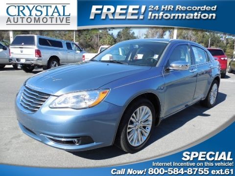 Sapphire Crystal Metallic Chrysler 200 Limited.  Click to enlarge.