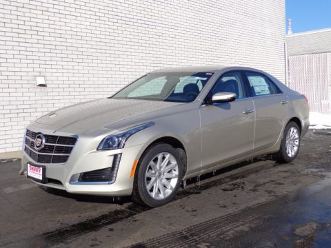 Silver Coast Metallic Cadillac CTS Sedan AWD.  Click to enlarge.