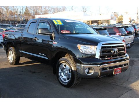 Black Toyota Tundra TRD Double Cab 4x4.  Click to enlarge.