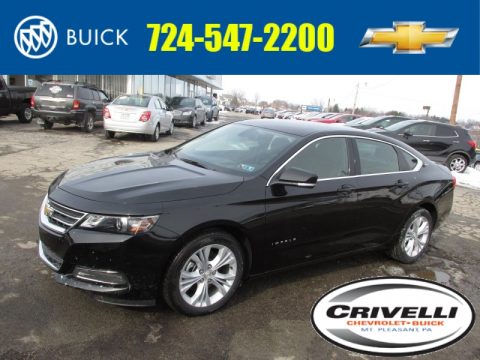 Black Chevrolet Impala LT.  Click to enlarge.