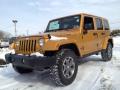 Front 3/4 View of 2014 Jeep Wrangler Unlimited Rubicon 4x4 #1