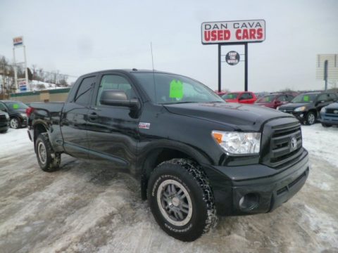 Black Toyota Tundra TRD Rock Warrior Double Cab 4x4.  Click to enlarge.