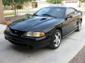 Front 3/4 View of 1996 Ford Mustang SVT Cobra Coupe #2