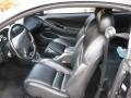  1996 Ford Mustang Black Interior #6