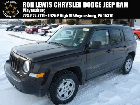 Rugged Brown Metallic Jeep Patriot Sport.  Click to enlarge.