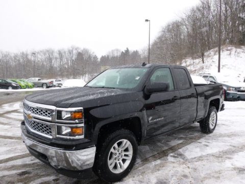 Black Chevrolet Silverado 1500 LT Double Cab 4x4. Click to enlarge. Black Chevrolet Silverado 1500 LT Double Cab 4x4. Click to enlarge.