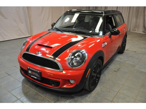 Chili Red Mini Cooper S Clubman.  Click to enlarge.