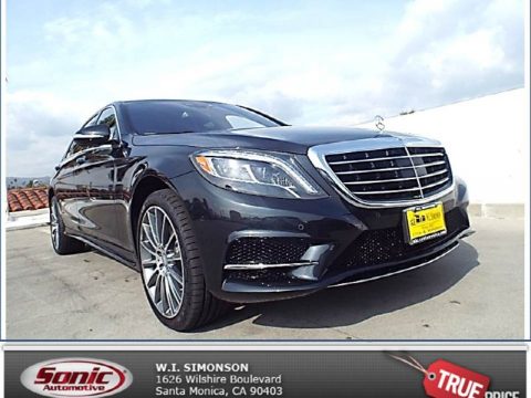 Magnetite Black Metallic Mercedes-Benz S 550 Sedan.  Click to enlarge.