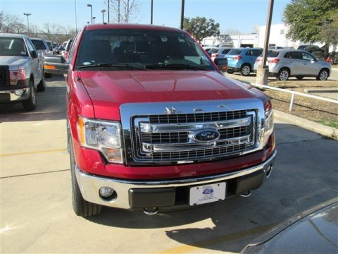Ruby Red Ford F150 Lariat SuperCrew 4x4. Click to enlarge. Ruby Red Ford F150 Lariat SuperCrew 4x4. Click to enlarge.