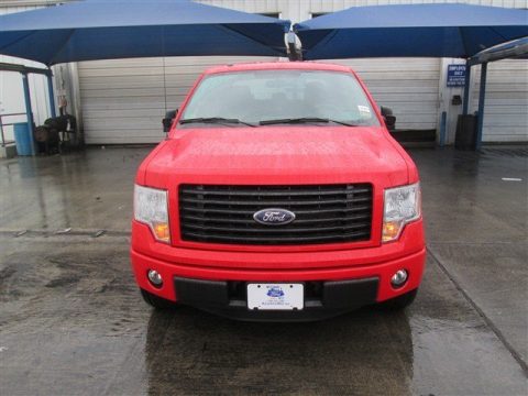 Race Red Ford F150 STX SuperCrew.  Click to enlarge.
