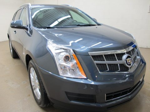 Gray Flannel Metallic Cadillac SRX 4 V6 AWD.  Click to enlarge.