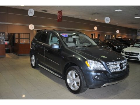 Steel Grey Metallic Mercedes-Benz ML 350 BlueTEC 4Matic.  Click to enlarge.