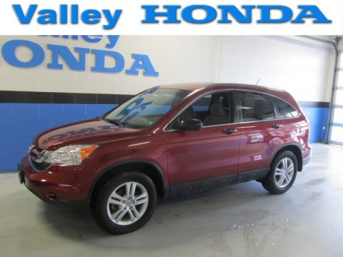 Tango Red Pearl Honda CR-V EX 4WD.  Click to enlarge.