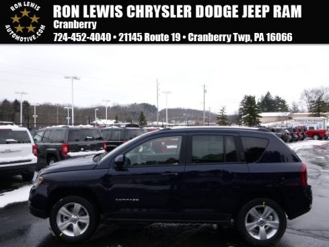 True Blue Pearl Jeep Compass Latitude 4x4.  Click to enlarge.