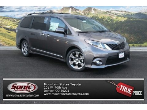 Predawn Gray Mica Toyota Sienna SE. Click to enlarge. Predawn Gray Mica Toyota Sienna SE. Click to enlarge.