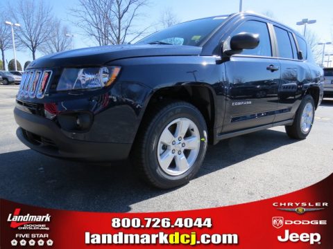 True Blue Pearl Jeep Compass Sport.  Click to enlarge.