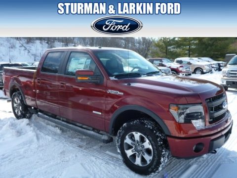Sunset Ford F150 Lariat SuperCrew 4x4.  Click to enlarge.