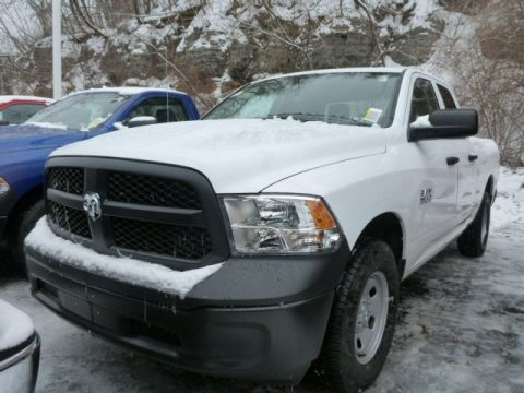 Bright White Ram 1500 Tradesman Quad Cab 4x4.  Click to enlarge.