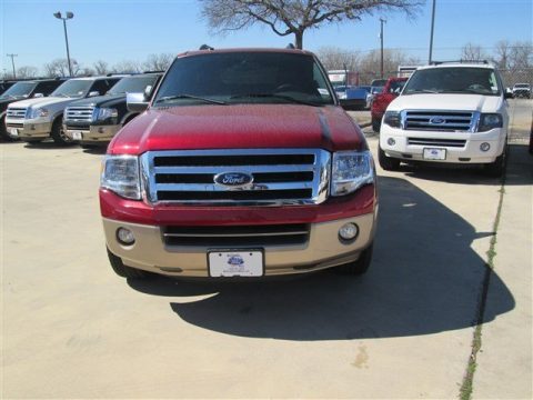 Ruby Red Ford Expedition King Ranch.  Click to enlarge.
