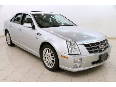 Radiant Silver Cadillac STS 4 V6 AWD.  Click to enlarge.