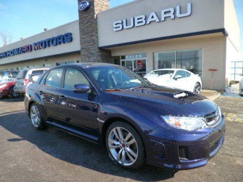 Plasma Blue Pearl Subaru Impreza WRX STi 4 Door.  Click to enlarge.