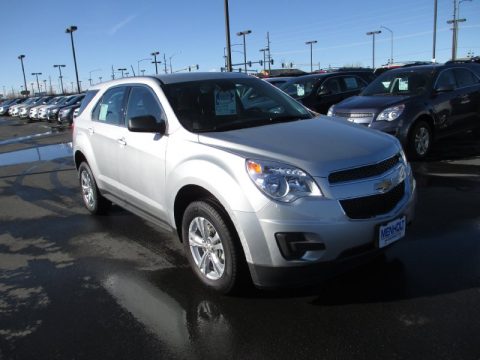 Silver Ice Metallic Chevrolet Equinox LS. Click to enlarge. Silver Ice Metallic Chevrolet Equinox LS. Click to enlarge.