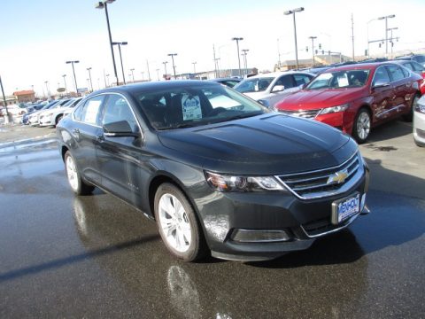 Ashen Gray Metallic Chevrolet Impala LT.  Click to enlarge.