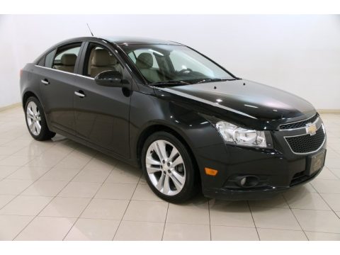 Black Granite Metallic Chevrolet Cruze LTZ.  Click to enlarge.