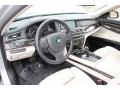  Ivory White/Black Interior BMW 7 Series #9