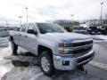 Front 3/4 View of 2015 Chevrolet Silverado 2500HD LT Double Cab 4x4 #3