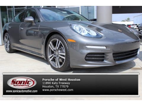 Agate Grey Metallic Porsche Panamera .  Click to enlarge.