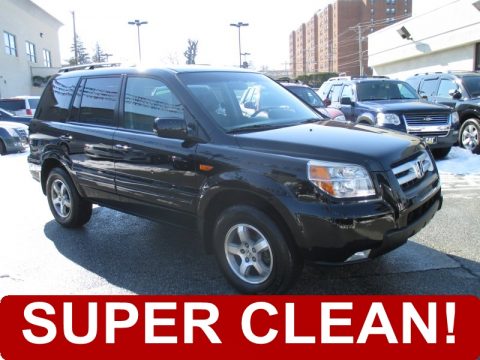 Nighthawk Black Pearl Honda Pilot EX 4WD.  Click to enlarge.