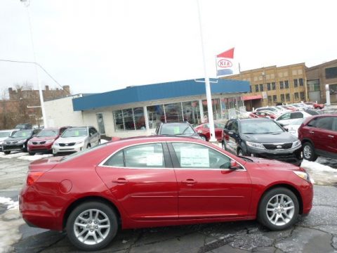 Crystal Red Tintcoat Chevrolet Malibu LT.  Click to enlarge.