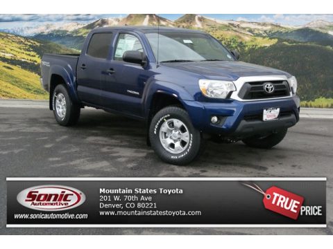 Blue Ribbon Metallic Toyota Tacoma V6 TRD Double Cab 4x4. Click to enlarge. Blue Ribbon Metallic Toyota Tacoma V6 TRD Double Cab 4x4. Click to enlarge.