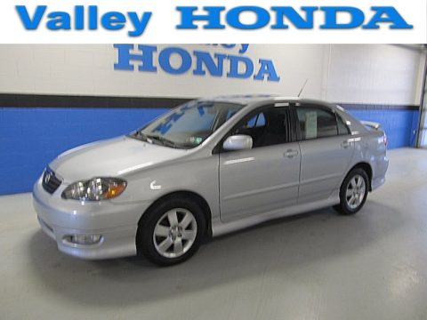 Silver Streak Mica Toyota Corolla S.  Click to enlarge.