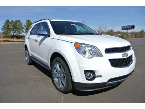 Summit White Chevrolet Equinox LTZ. Click to enlarge. Summit White Chevrolet Equinox LTZ. Click to enlarge.