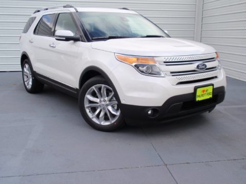 White Platinum Ford Explorer Limited. Click to enlarge. White Platinum Ford Explorer Limited. Click to enlarge.