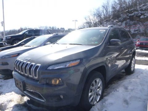 Granite Crystal Metallic Jeep Cherokee Limited 4x4.  Click to enlarge.