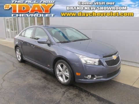 Atlantis Blue Metallic Chevrolet Cruze LT.  Click to enlarge.
