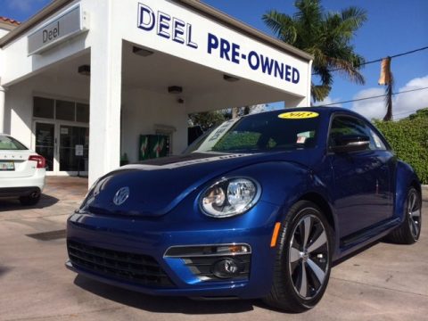 Reef Blue Metallic Volkswagen Beetle Turbo.  Click to enlarge.