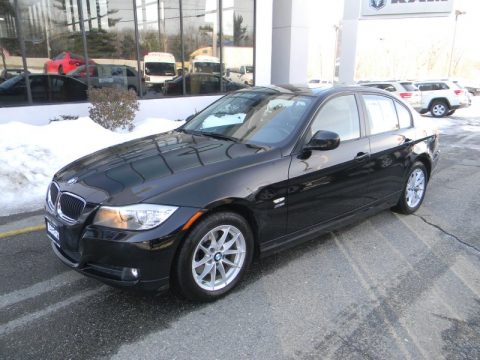 Jet Black BMW 3 Series 328i xDrive Sedan.  Click to enlarge.