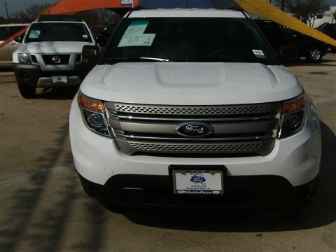 Oxford White Ford Explorer FWD. Click to enlarge. Oxford White Ford Explorer FWD. Click to enlarge.